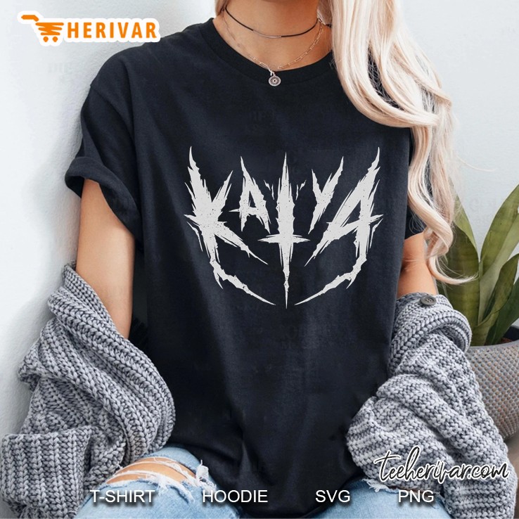 Katya Drag Black Dark Metal Ladies Tee