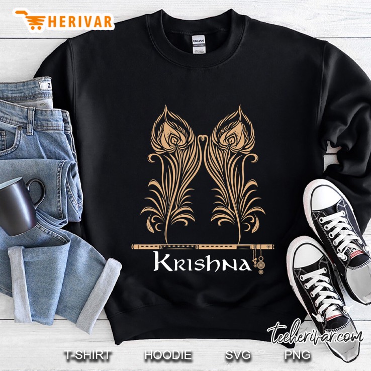 Lord Krishna Hinduism Gift Hindu Gods & Deities Sweatshirt