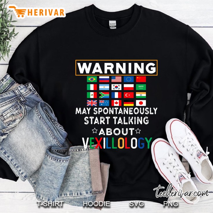 Love Flag Collector Vexillology - Vexillologist Sweatshirt