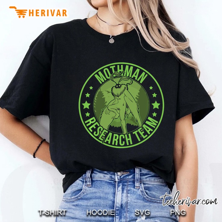 Mothman Hide & Seek Research Team Champion Cryptid Ladies Tee