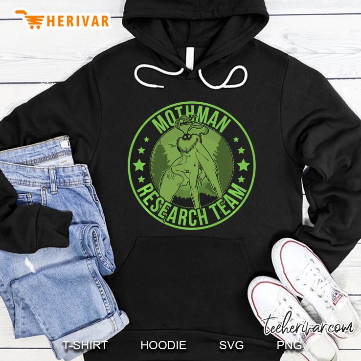 Mothman Hide & Seek Research Team Champion Cryptid Hoodie