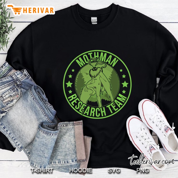 Mothman Hide & Seek Research Team Champion Cryptid Sweatshirt