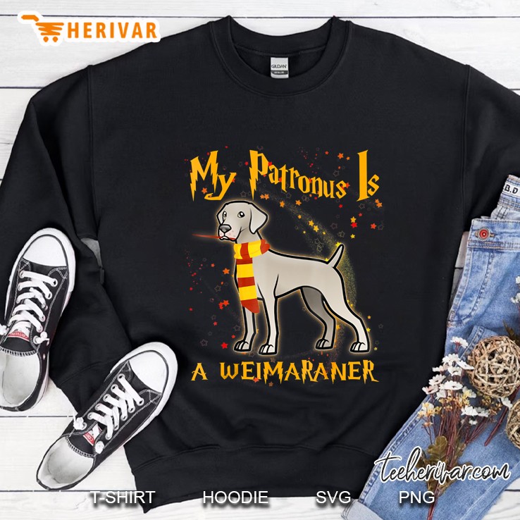 My Patronus Is Weimaraner - Weimaraner Dog Sweatshirt