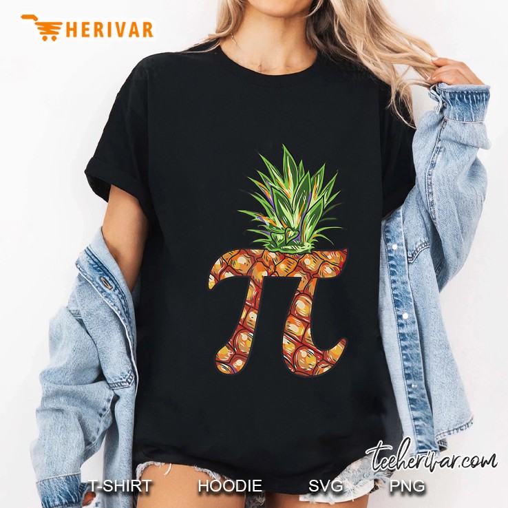 Pi Day Shirt Pi Pineapple Funny Math Pi Day Ladies Tee