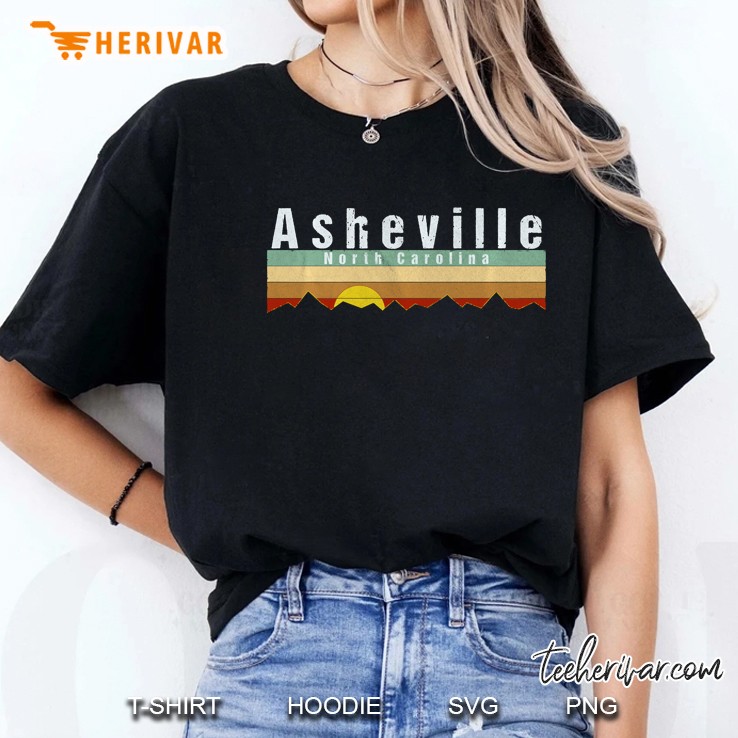 Retro Vintage Asheville Nc Hoodie