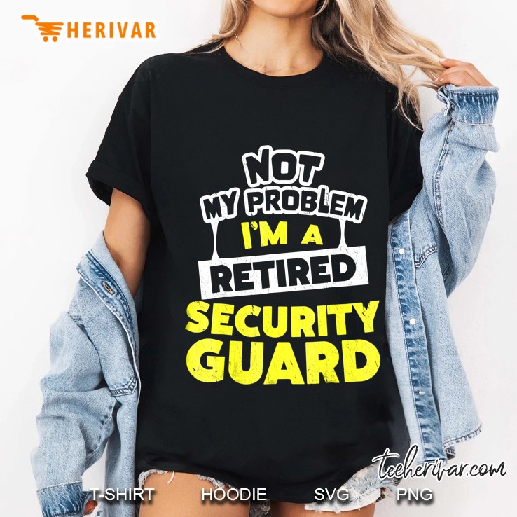 Security Guard Retirement Gift Idea Ladies Tee
