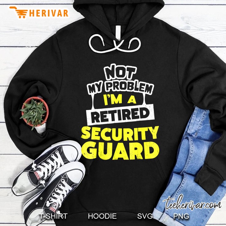 Security Guard Retirement Gift Idea Hoodie