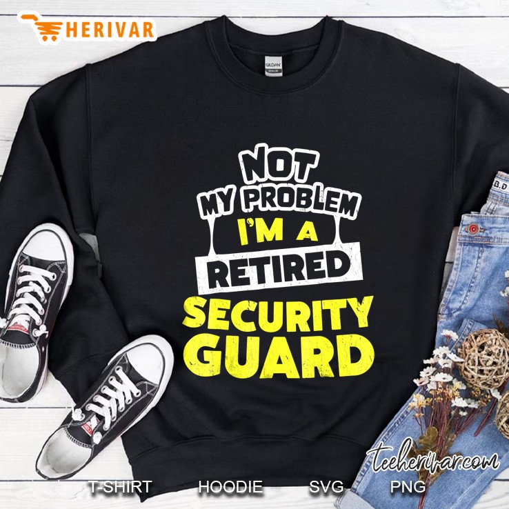 Security Guard Retirement Gift Idea Sweatshirt