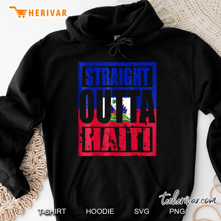 Straight Outta Haiti Tshirt Funny Gift Mugs