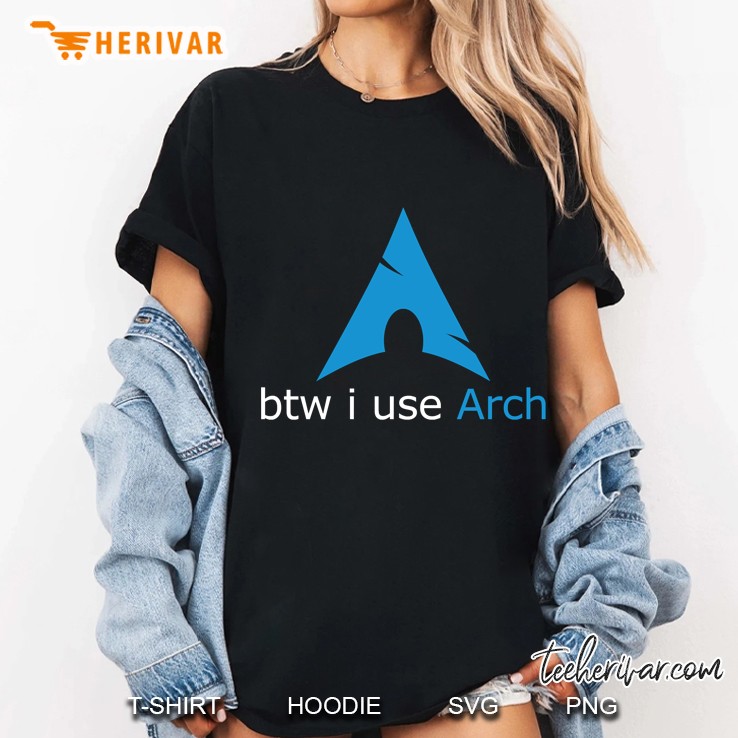 Btw I Use Arch Hoodie