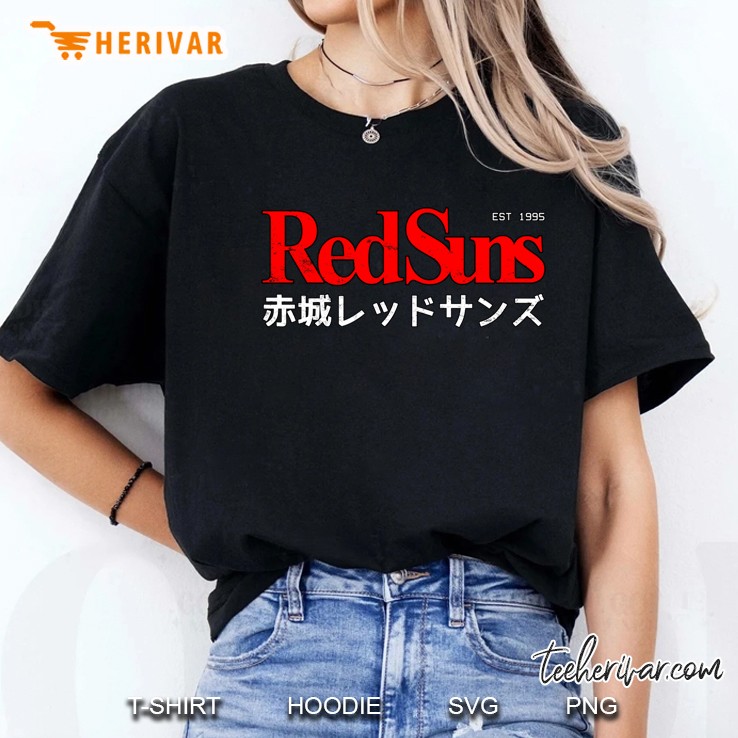 Initial D - Akagi Redsuns Logo Ladies Tee