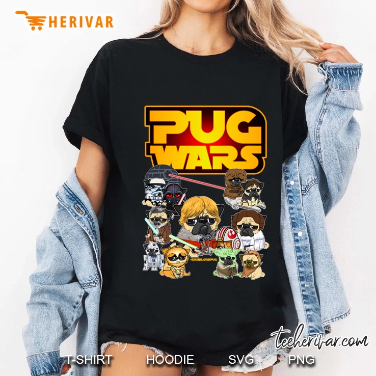 Pug Wars Ladies Tee