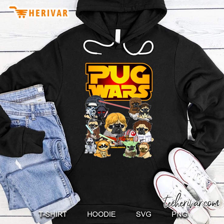 Pug Wars Hoodie