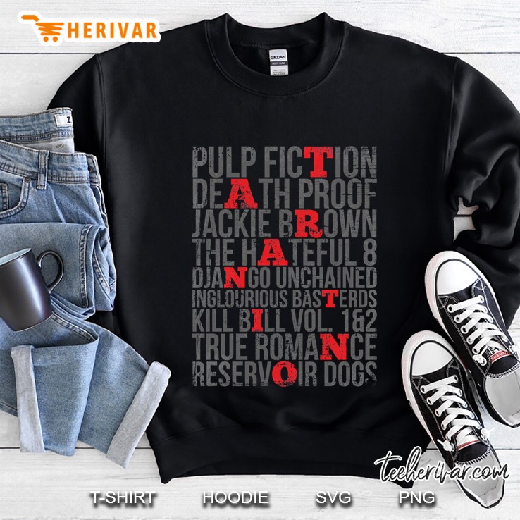 Quentin Tarantino Movies Vintage Grunge Style Sweatshirt
