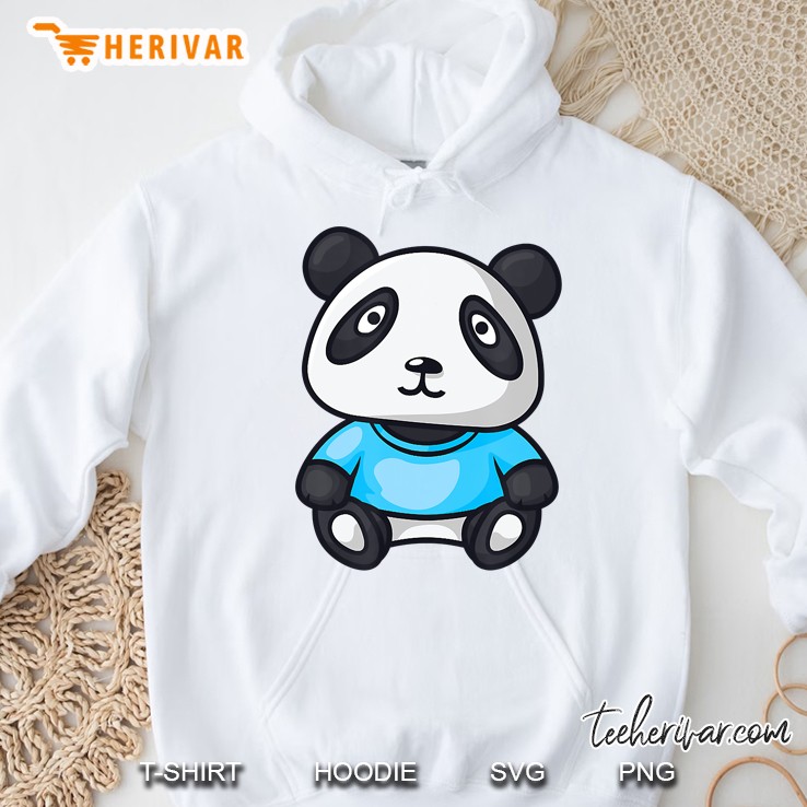 Cute Panda Bear For Kids Hoodie