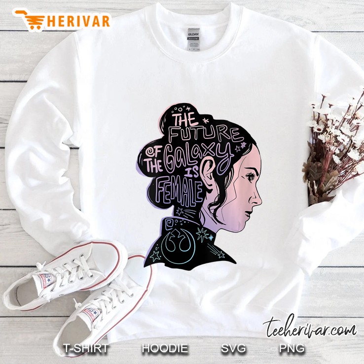 Womens Star Wars Rey The Future Of The Galaxy Is Female Sweatshirt