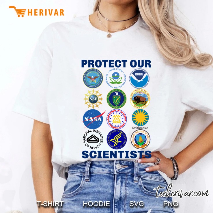 Protect Our Scientists Science March Pro-Science Environmentalism Climate Change Resist Anti-Trump S Ladies Tee
