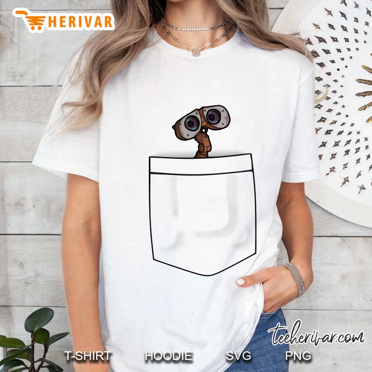 Wall-E Pocket Baseball ¾ Sleeve Ladies Tee