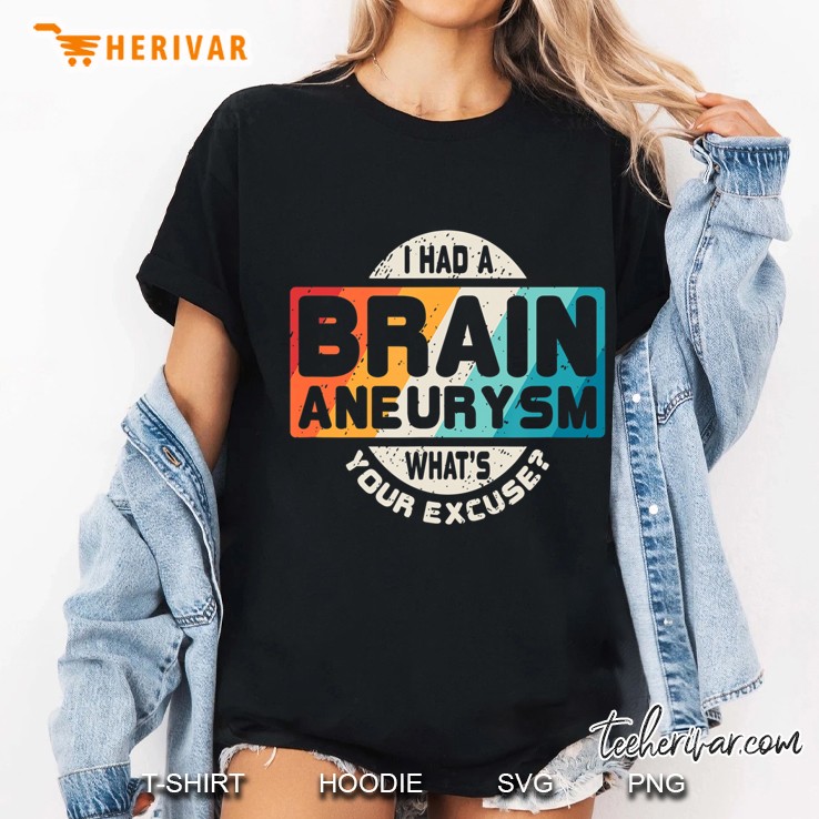 Brain Aneurysm Surgery Survivor Awareness Gift Ladies Tee