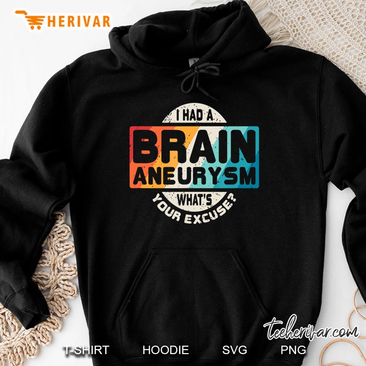 Brain Aneurysm Surgery Survivor Awareness Gift Hoodie
