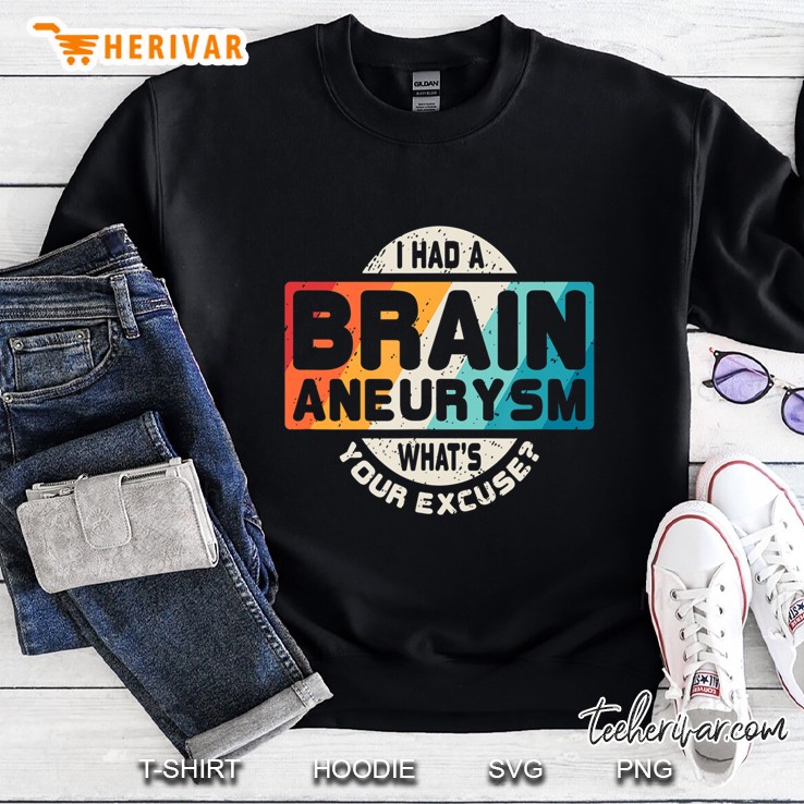 Brain Aneurysm Surgery Survivor Awareness Gift Sweatshirt