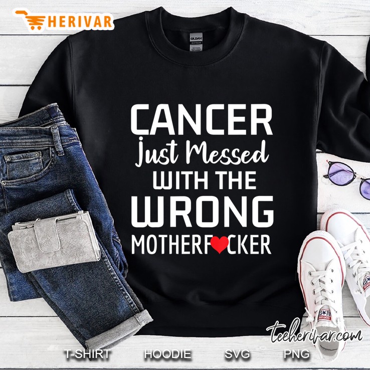 Funny Fuck Cancer Get Well Cancer Fighter Gift Sweatshirt