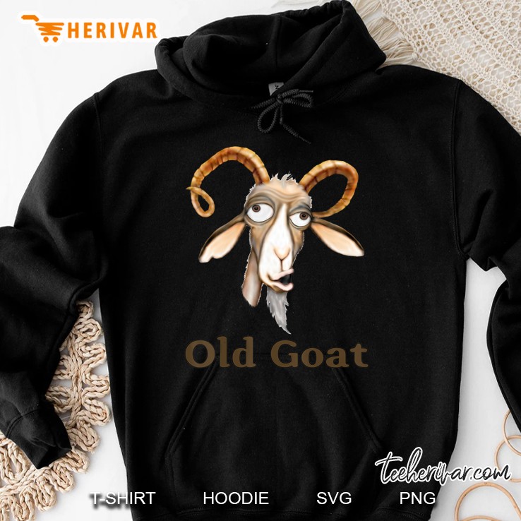 Funny Old Goat Hoodie