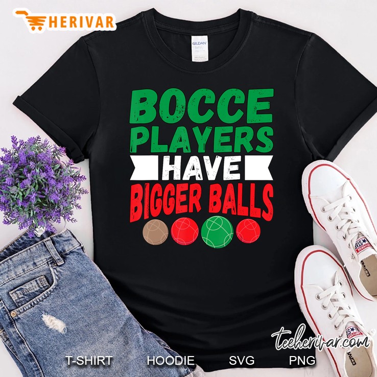 Italian Bocce Ball Players Funny Gift Shirt