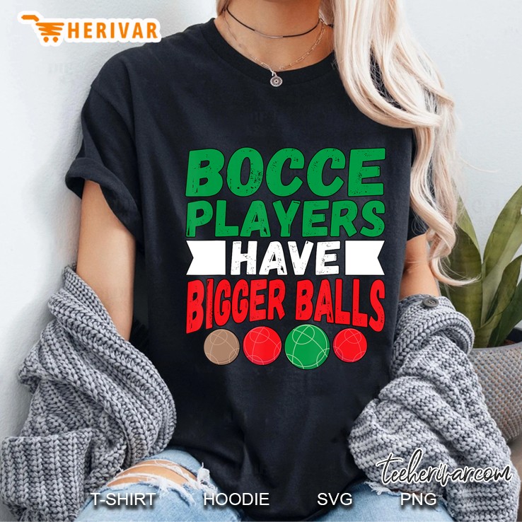 Italian Bocce Ball Players Funny Gift Hoodie