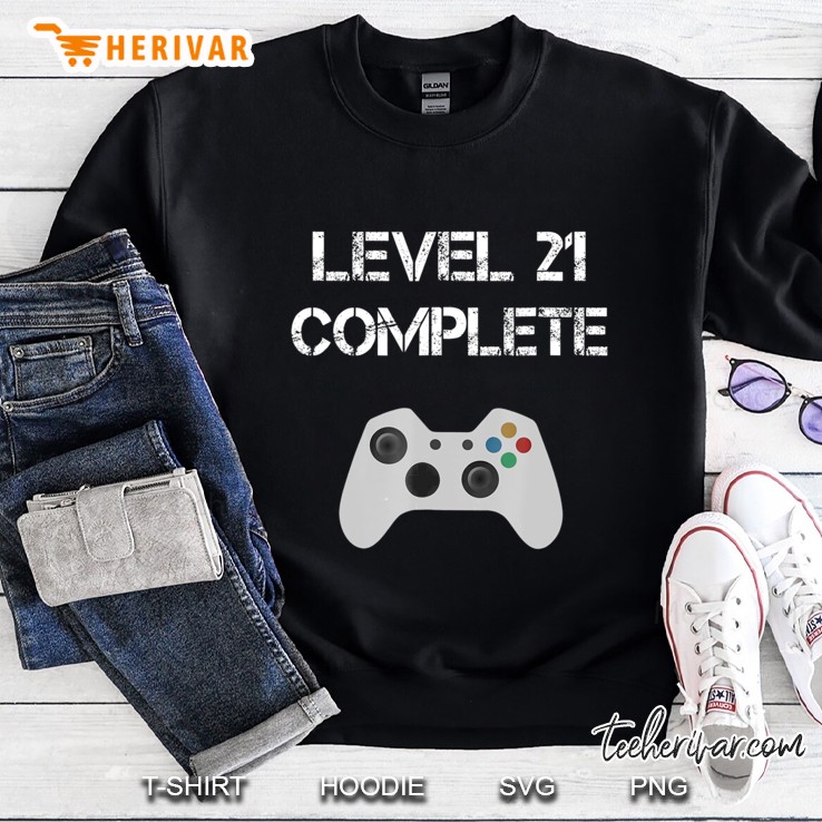 Level 21 Complete For Gamers 21St Birthday Mugs