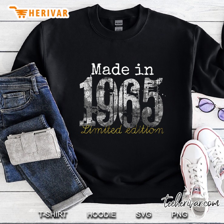 Made In 1965 Tee - 55 Year Old Shirt 1965 55Th Birthday Gift Sweatshirt