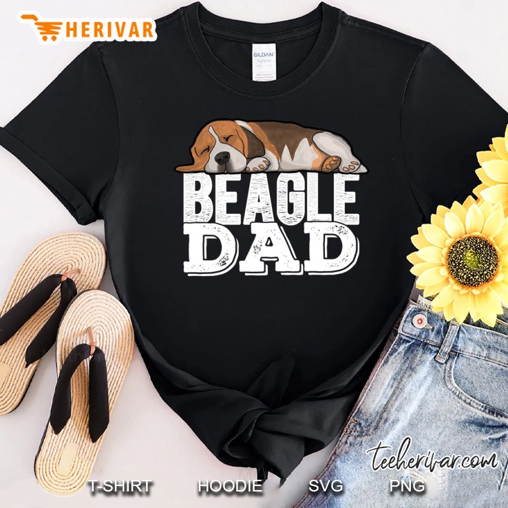 Beagle Mens - Beagle Dad Shirt