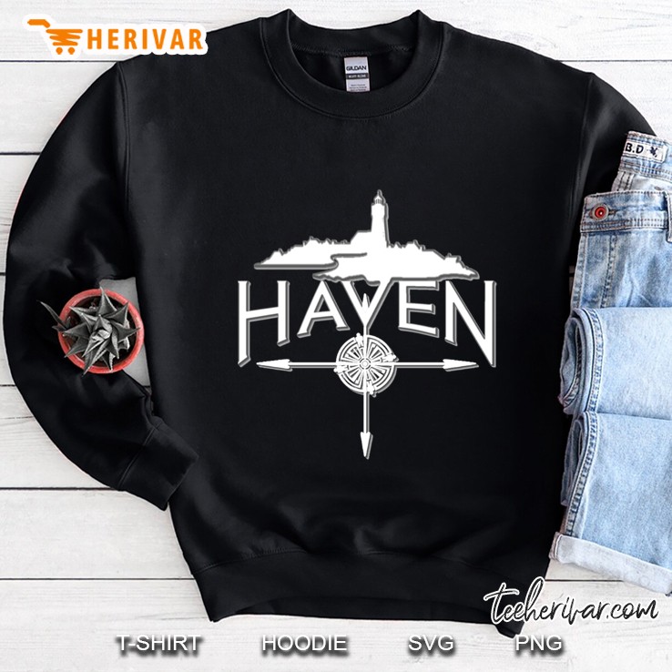 Haven White Logo Sweatshirt
