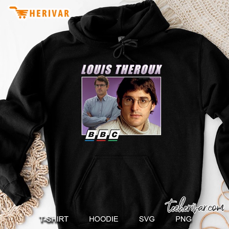 Louis Theroux Retro Bbc Slim Fit Hoodie