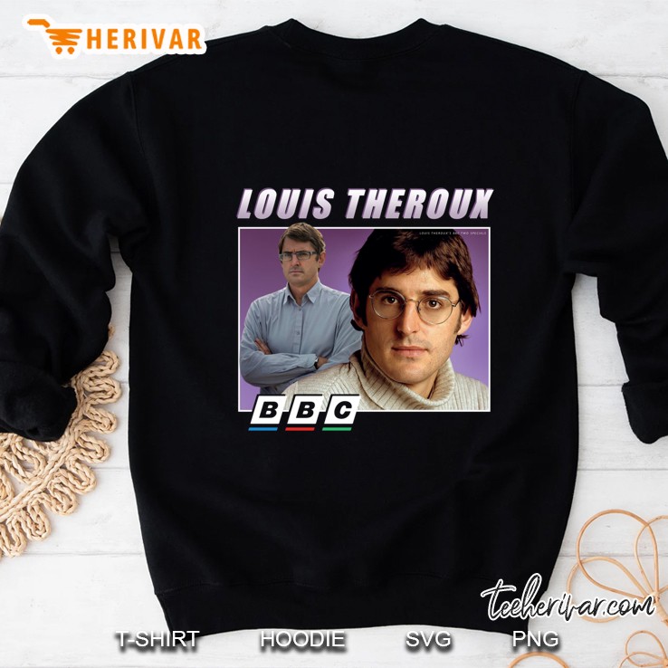 Louis Theroux Retro Bbc Slim Fit Sweatshirt