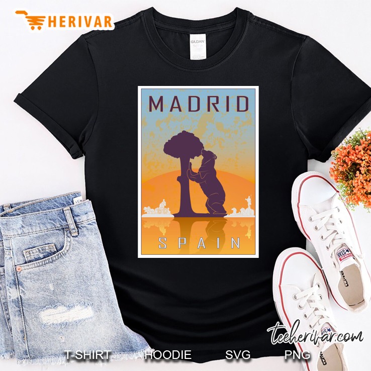 Madrid Vintage Poster Classic Shirt