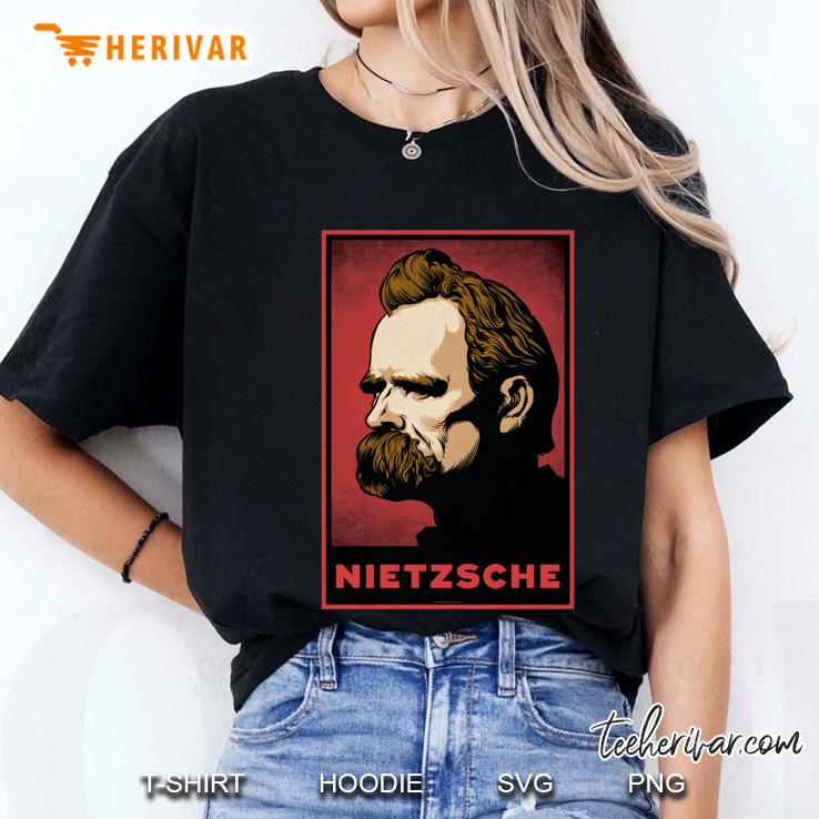 Nietzsche Print Classic Hoodie