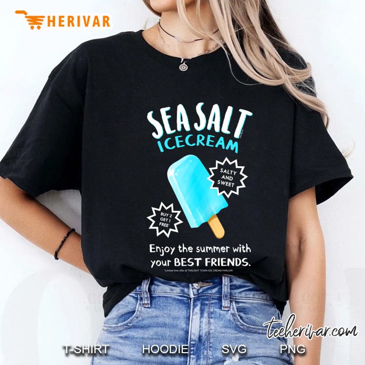 Sea Salt Ice Cream Slim Fit Ladies Tee