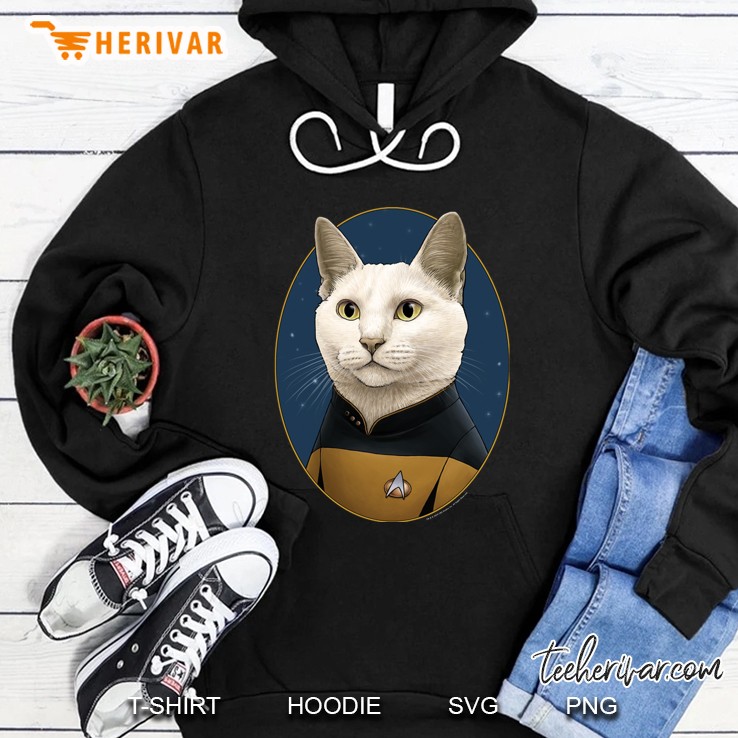 Star Trek Data Cat Formation Classic Hoodie