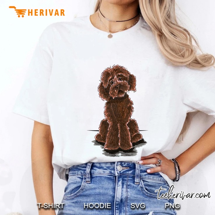 Chocolate Labradoodle Classic Ladies Tee