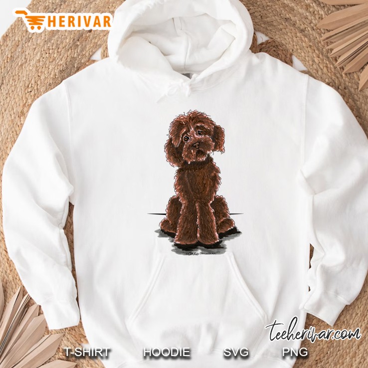 Chocolate Labradoodle Classic Hoodie