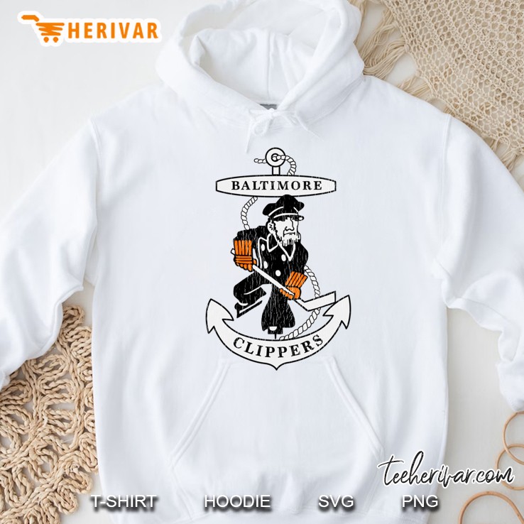 Defunct - Baltimore Clippers Hockey Hoodie