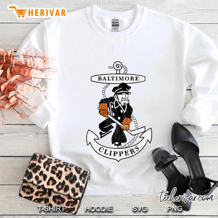 Defunct - Baltimore Clippers Hockey Sweatshirt