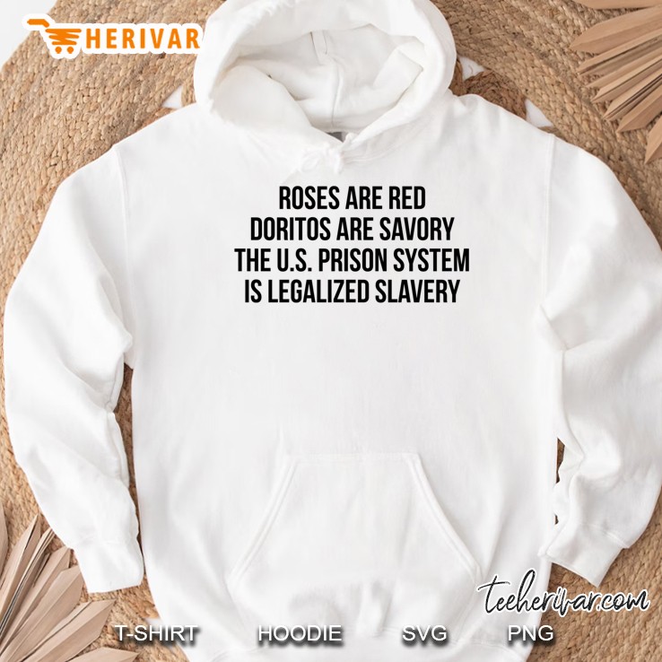 Roses Are Red Doritos Are Savory The Us Prison System Is Legalized Slavery Active Mugs