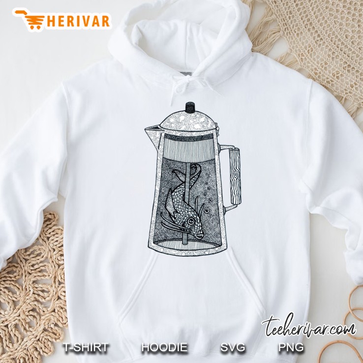 There Was A Fish In The Percolator Classic Hoodie