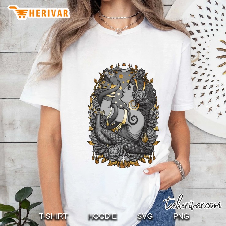 Tribal Belly Dancer Witch Fitted Ladies Tee