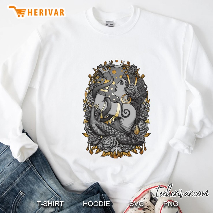Tribal Belly Dancer Witch Fitted Sweatshirt