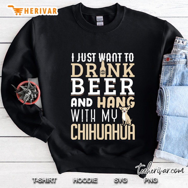Chihuahua Dad Shirt Funny Father