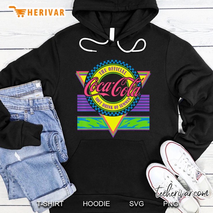 Coca-Cola The Official Soft Drink Of Summer Retro Logo Hoodie