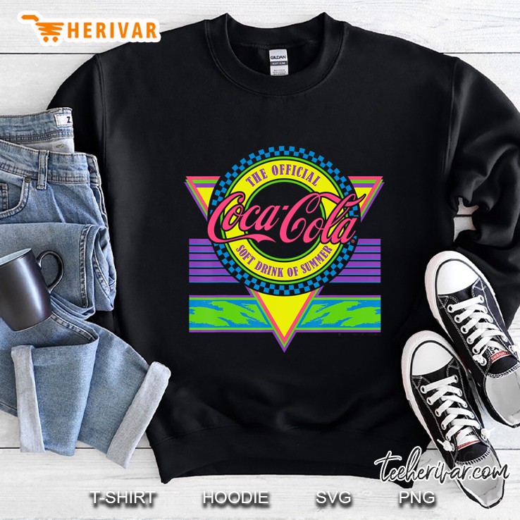Coca-Cola The Official Soft Drink Of Summer Retro Logo Sweatshirt